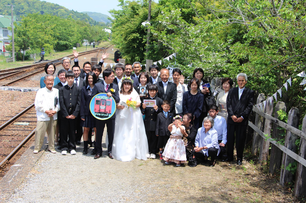 未来を繋ぐ!いすみ鉄道ウェディング列車