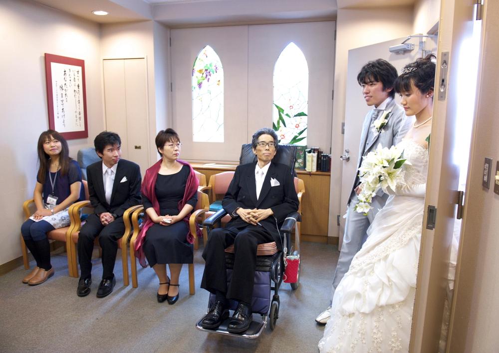 病院での結婚式