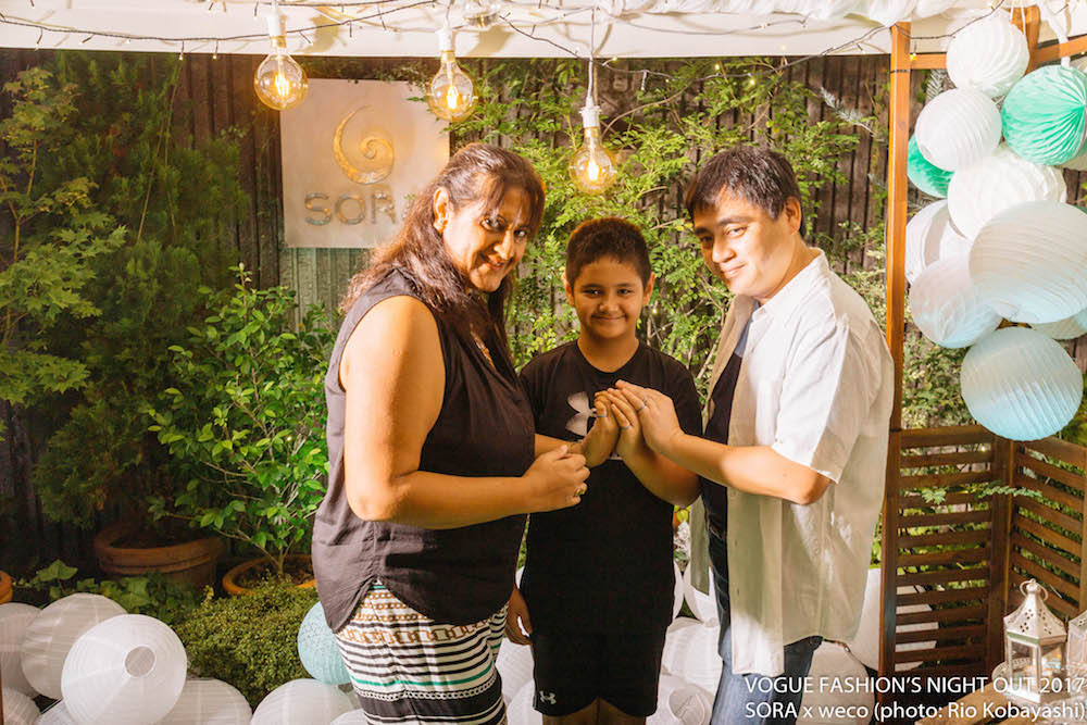 VOGUE FASHION’S NIGHT OUT 2017 SORA × weco