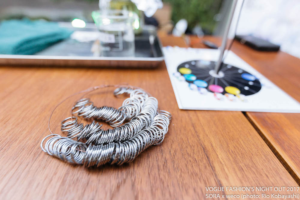 VOGUE FASHION’S NIGHT OUT 2017 SORA × weco