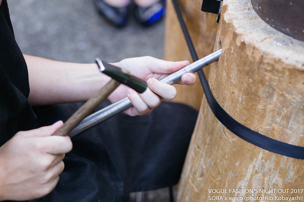 VOGUE FASHION’S NIGHT OUT 2017 SORA × weco