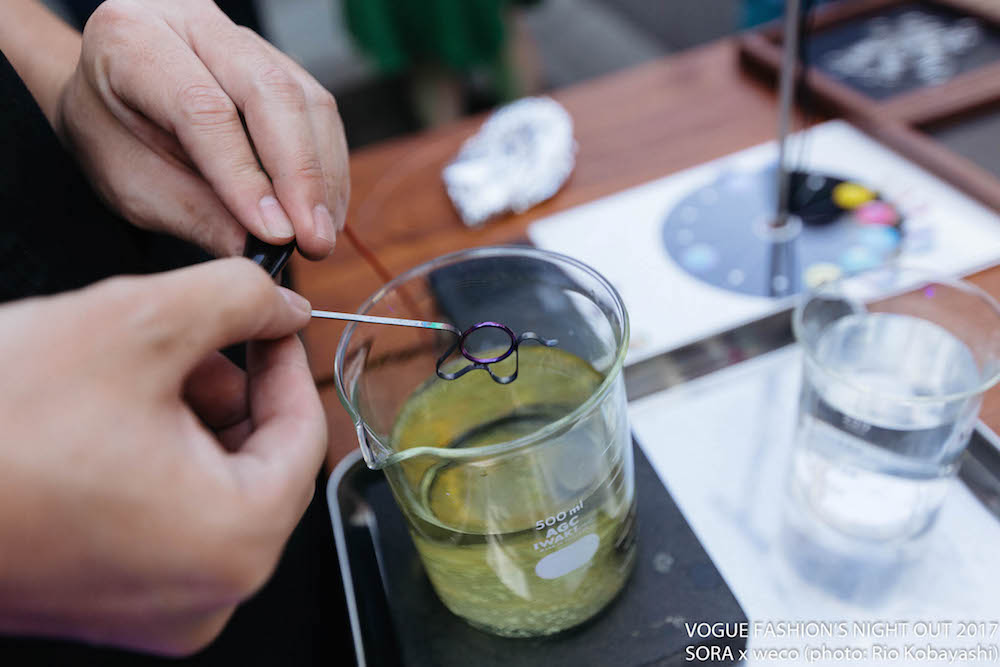 VOGUE FASHION’S NIGHT OUT 2017 SORA × weco