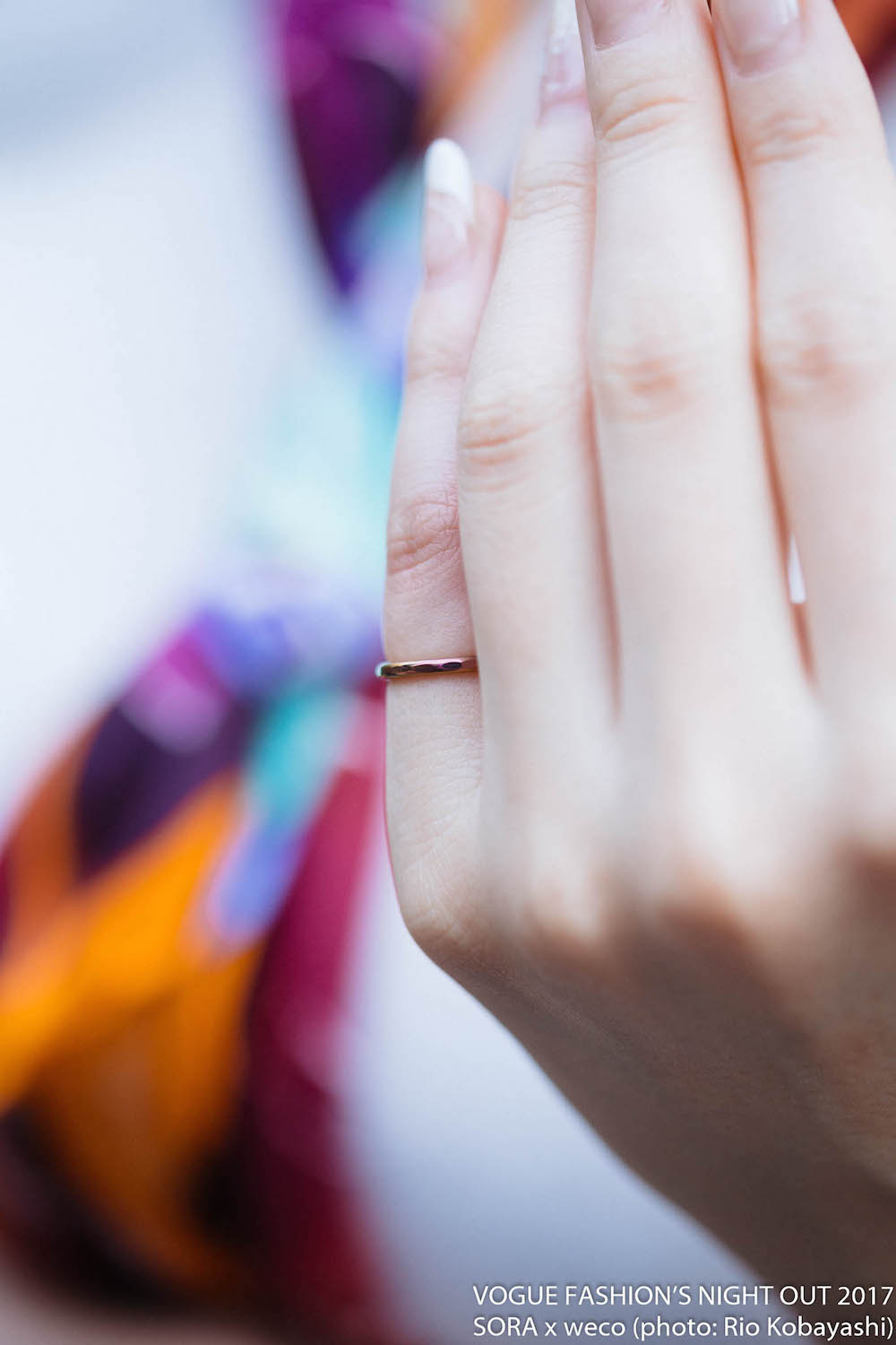 VOGUE FASHION’S NIGHT OUT 2017 SORA × weco