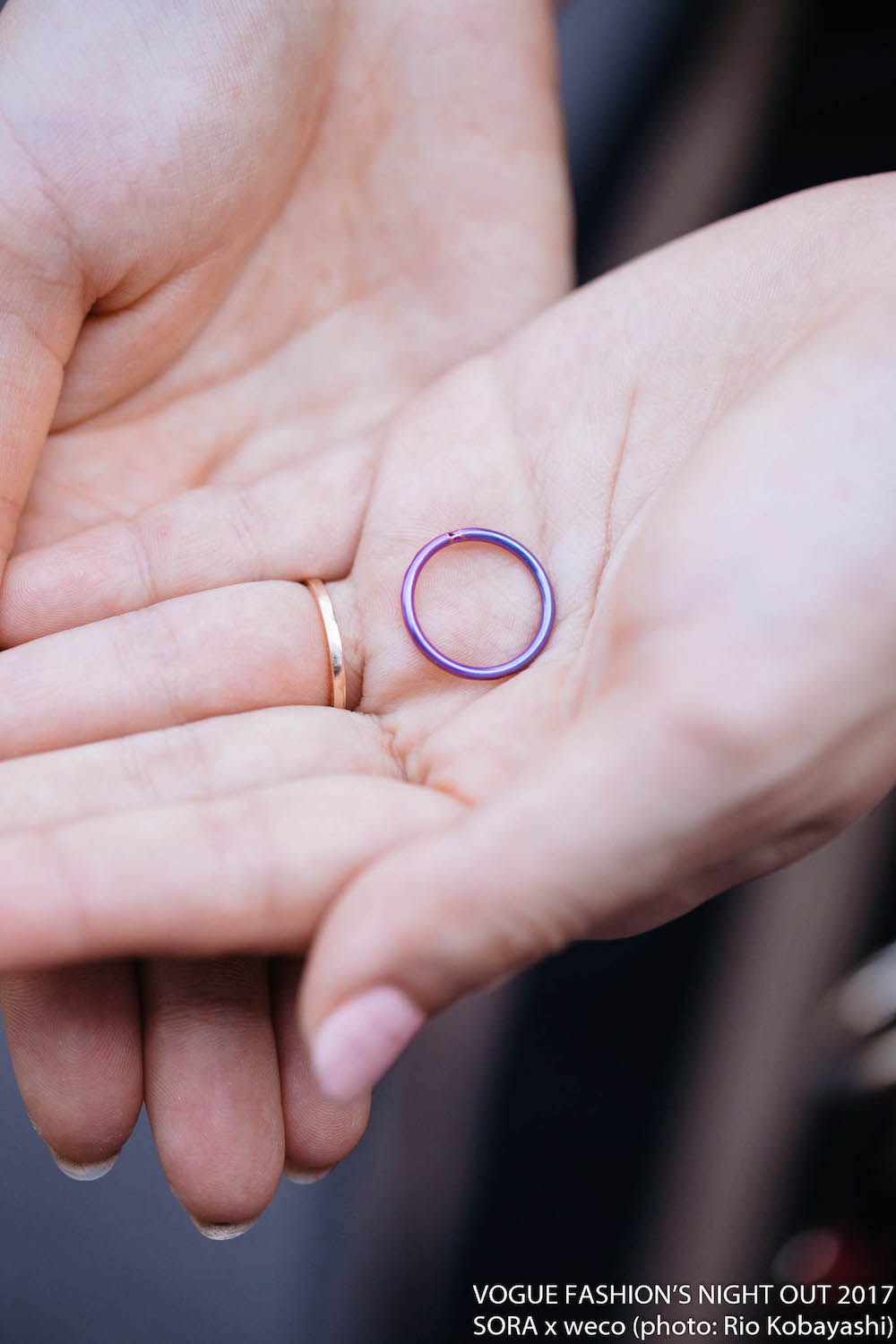 VOGUE FASHION’S NIGHT OUT 2017 SORA × weco