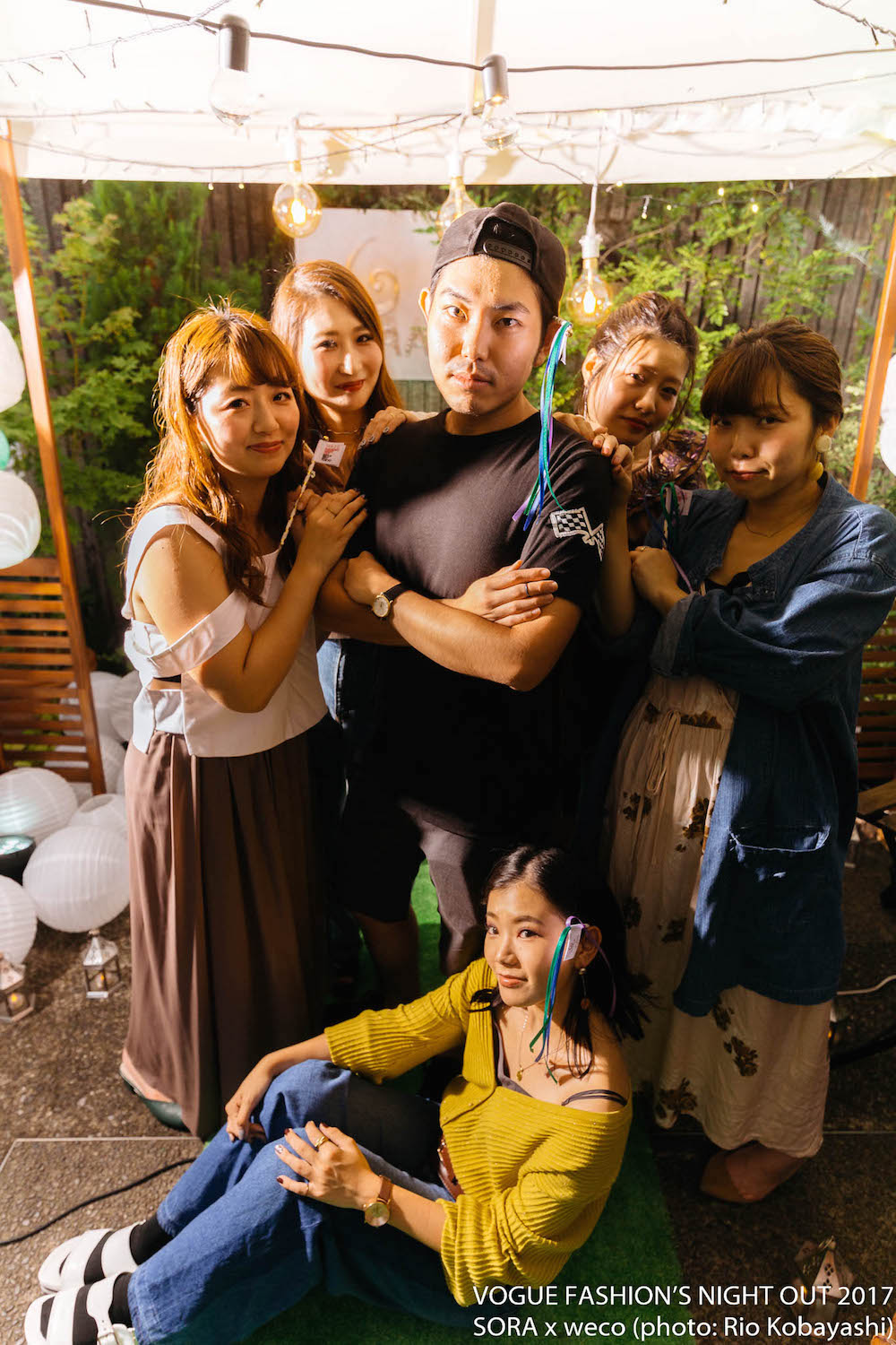 VOGUE FASHION’S NIGHT OUT 2017 SORA × weco