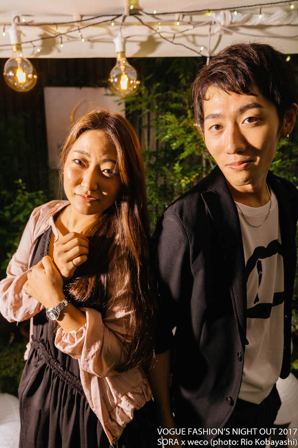 VOGUE FASHION’S NIGHT OUT 2017 SORA × weco
